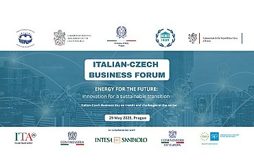 Italsko-české Business Forum „Energy for the Future: Innovation for a Sustainable Transition“